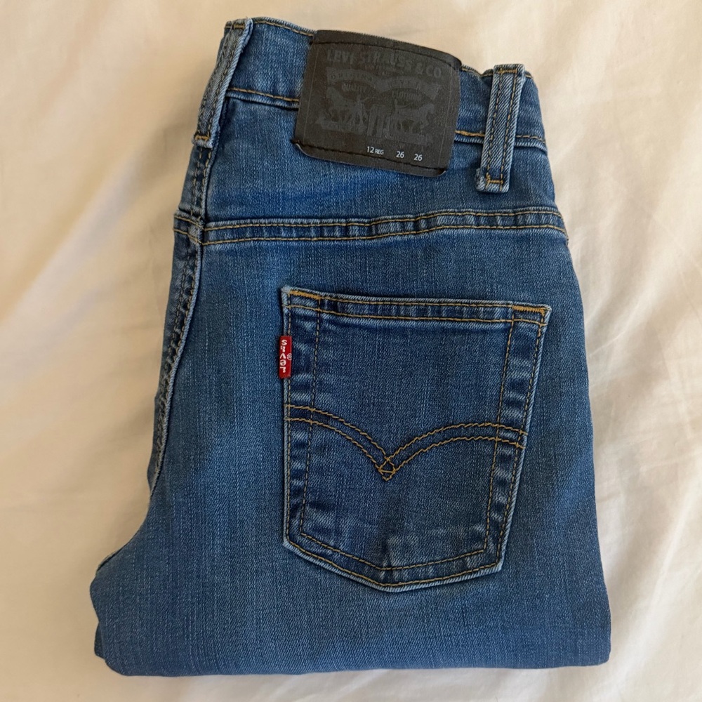 Kids Levi Slim Fit Jeans